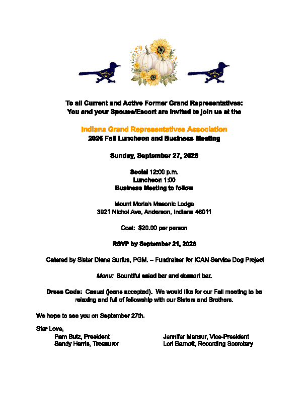 Luncheon Invitation